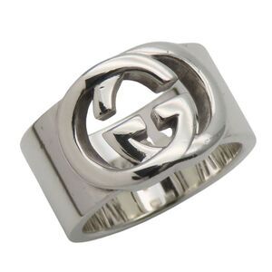 Gucci Ring Interlocking G Wide 12 Silver 925 Approx 9.8g Silver Accessories GG